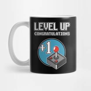 Level Up +1 Year Year Birthday Birthday Gaming Mug